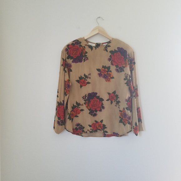 Vintage Liz Claiborne 100% silk long sleeve shirt - Picture 3 of 7